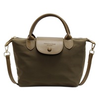Sac à main en nylon pliable, sac fourre-tout décontracté pour femme, sac à bandoulière léger, sac à main à poignée supérieure