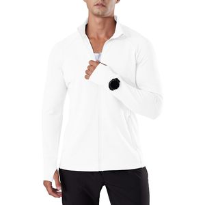 Veste légère à fermeture éclair intégrale FOXA pour homme avec protection solaire UPF 50+, trous pour montre, vêtements de sport d'extérieur - Product Image 1
