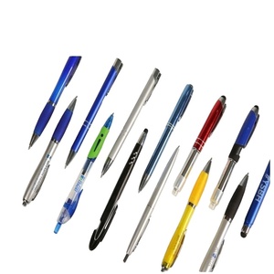 Customized Logo Advertise Plastic Ball Pen Sports Body Type 0.5 mm Writing Width Promotional Item - Product Image 3