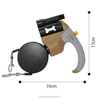 Laisse Rétractable pour Animaux de Compagnie, Meilleure Vente en Usine, pour Chiens et Chats, Design Réfléchissant, Matériau ABS Durable, Extension Automatique Réglable