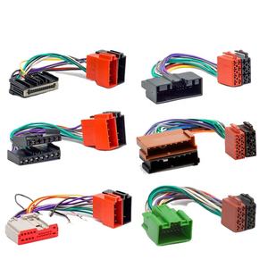 صناعة سيارة راديو ISO سلك تسخير وحدات الرأس كابل لمشغل ال سي دي الصانع - Product Image 1