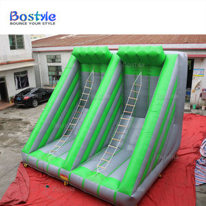 Structure gonflable commerciale d'extérieur en PVC avec mur d'escalade, toboggan, jeu d'échelle interactif et grande capacité pour jardin et parc - Product Image 2