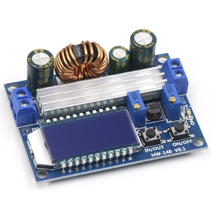 35W kỹ thuật số LCD hiển thị tự động bước Buck Boost chuyển đổi cung cấp điện Mô-đun DC 5.5-30V 0.5-30V Bảng điều chỉnh thể loại ICS - Product Image 1