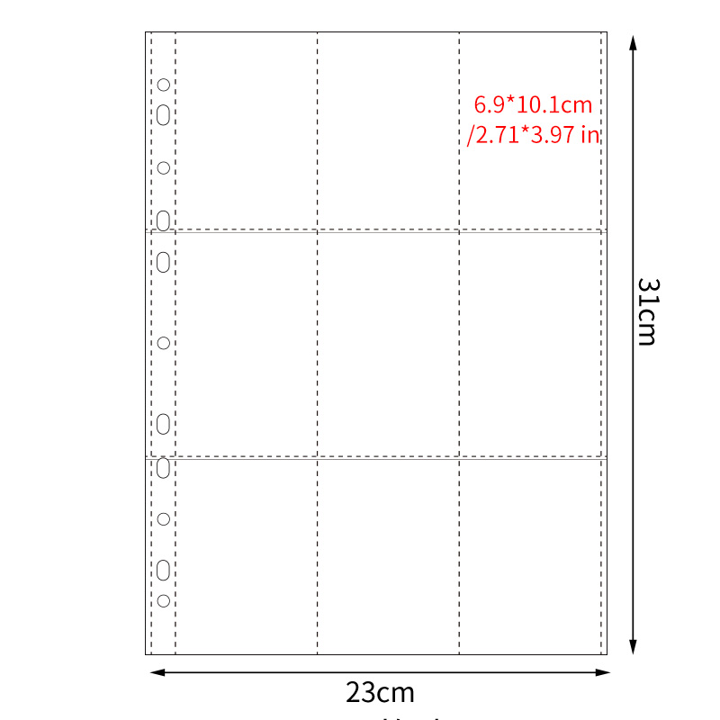 A4 9-pockets