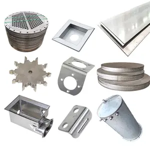 Pezzi di lavorazione dei metalli personalizzati di alta qualità servizio di taglio laser parti in alluminio in acciaio inossidabile fabbricazione di lamiere