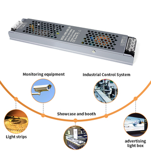 Chất lượng cao Điện áp không đổi biến áp đánh giá dẫn lái xe AC100-240v đến DC <span class=keywords><strong>12V</strong></span> 24V 60W 100w150w 200W 300W 400W cung cấp điện - Product Image 6