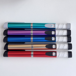 Reusable Metal Syringe <b>Pen</b> 60IU 3ml Glass Vial <b>Multiple</b> <b>Colors</b> Eco Friendly Durable Body <b>Pen</b> Injector Adjustable Dose Dial - Product Image 2