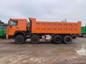 Camión de basura de segunda mano, alta calidad, precio bajo, usado, casi nuevo, 8x4, 375, 6x4, 375 - Product Image 5