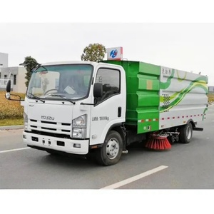 Camión de Limpieza de Carreteras con Aspiradora ISUZU 700P de 8 Toneladas y 10T con Tanque de Agua para Calles Urbanas y Pistas de Aeropuertos - Product Image 1