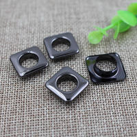Œillets carrés en laiton sans nickel, sur mesure, disponibles en 5 couleurs (en stock)