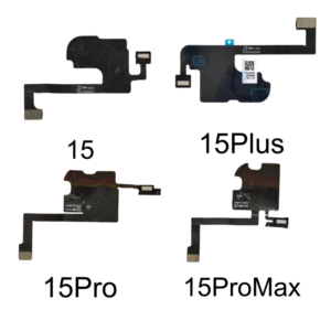 Pour <span class=keywords><strong>iPhone</strong></span> 17 16 Plus 15 13 14 Pro Max <span class=keywords><strong>mini</strong></span> 14 Pro 15 Pro – Câble flexible du capteur de proximité et de la lampe d'oreille (sans haut-parleur) – Pièce de rechange - Product Image 4