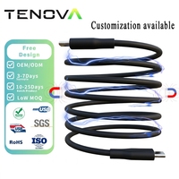 Câble magnétique en silicone à texture douce Tenova Factory pour une utilisation quotidienne, durable, charge rapide