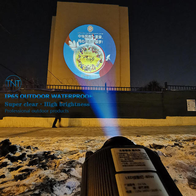 35-150w Waterproof Projection Light Outdoor Logo Pattern Dynamic High-Brightness Light Source Advertising Projector Lamp
