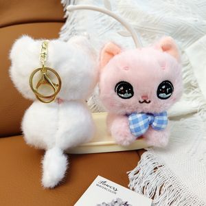 Llavero de Lujo Kawaii con Diseño de Pata de Gato de Peluche Suave, Adorno para Auto y Soporte para Llaves con Colgante para Mujer para Regalo de Cumpleaños - Product Image 4