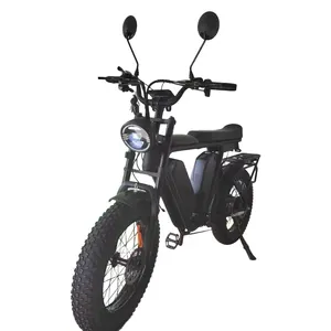 Ebike 1000w bafang Moteur 48v 22ah * 2 Double Batterie Long Siège Longue Portée Suspension Complète Frein À Huile Rapide Électrique Gros Pneu Vélo