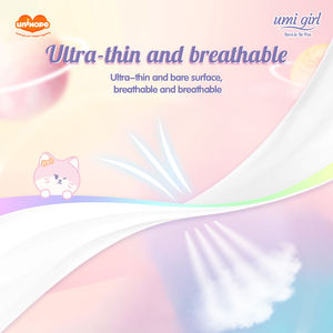 <span class=keywords><strong>Toallas</strong></span> <span class=keywords><strong>Sanitarias</strong></span> Ultrafinas de Algodón Transpirable para Higiene Femenina, con Alas, Flujo Abundante, Protección Contra Fugas, Venta al Por Mayor - Product Image 3