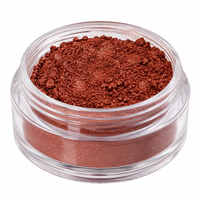 Yüksek Kaliteli Kırmızı Kahverengi Metalik Efektli Pigment Tozu, Toz Boya Endüstriyel Kaplama için Yumuşak Dokulu Cilt Hissi Veren Tekstür