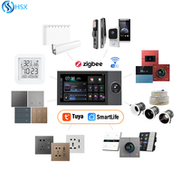 Tuya 10 pouces écran de contrôle central de la maison intelligente avec écran IPS WIFI contrôlé par application ZIGBEE musique de fond hôte à deux zones