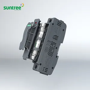 Suporte de fusível, sistema de energia solar de alta tensão 32a dc 1500v