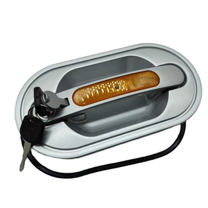 Zhongtong Kinglong Higer e altre parti di autobus con luci argento di alta qualità serratura ovale della cabina passeggeri - Product Image 2