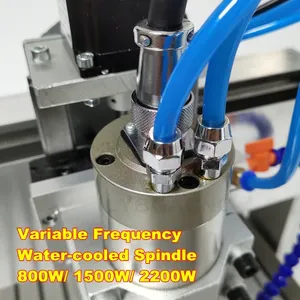 Nouvelle machine de <span class=keywords><strong>gravure</strong></span> CNC à refroidissement par eau 2030 3040 3060 4060 à 3/4/5 axes pour aluminium et <span class=keywords><strong>bois</strong></span>, graveur de métaux, perceuse et fraiseuse - Product Image 5