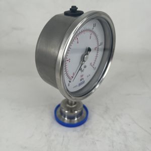 Wika Bourdon Rohr manometer Modell PGE23 990.22 Edelstahl Hochwertiges Produkt - Product Image 3