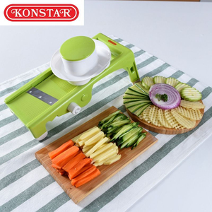 <b>Multifunctional</b> Processor Manual Hand Kitchen Dicer <b>Cutter</b> Machine Salad Potato Carrot Garlic Fruits <b>Vegetable</b> Chopper Mandolin - Product Image 6