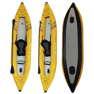ZY Factory New Design Inflatable PVC Kayak 1 Person Drop Stitch Canoe for Fishing <b>Water</b> <b>Sports</b> and Lakes - Product Image 1