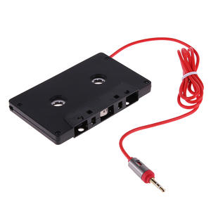 Convertidor de casete de coche de nuevo estilo de audio para teléfono móvil <span class=keywords><strong>Mp4</strong></span>/Mp3 negro de cinta barata personalizada - Product Image 2