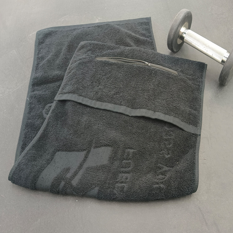 100 Cotton Terry Gym Towel with
