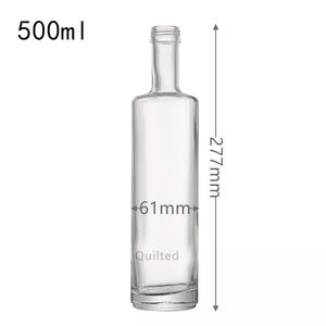 Botella de Vidrio Transparente de 500 ml con Tapa Abatible, <span class=keywords><strong>para</strong></span> Agua, Refrescos o Kombucha, Certificada <span class=keywords><strong>para</strong></span> Alimentos, Sin Fugas, Económica - Product Image 1