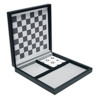 Échiquier De Luxe Conseil Client DIY Logo Magnétique Jeu D'échecs En Gros Usine Fournisseur Échiquier