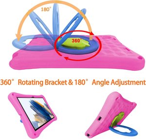 Funda de espuma EVA con anillo de agarre para <span class=keywords><strong>Samsung</strong></span> <span class=keywords><strong>Tab</strong></span> <span class=keywords><strong>A8</strong></span>, 2023, X200, X205, nuevo diseño, 10,5 - Product Image 5