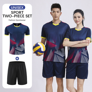 Conjunto de Ropa Deportiva de Bádminton de Secado Rápido, Traje de Tenis para Adultos, Hombres y Mujeres, Personalizado, Transpirable, Jersey de Entrenamiento Profesional de Manga Corta - Product Image 6
