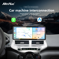 Meihua-Écran de navigation GPS sans fil de 12.3 pouces, unité principale Carplay, autoradio Android pour Ford EcoSport 2013-2017