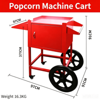Machine à Popcorn Commerciale Robuste pour Food Truck et Événements de Fête Foraine