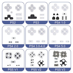 Boutons de contact en caoutchouc pour manette de jeu, pavés de touches pour <span class=keywords><strong>PS4</strong></span>, boutons en silicone conducteur R1 <span class=keywords><strong>R2</strong></span> L1 L2, coussinets en caoutchouc - Product Image 6