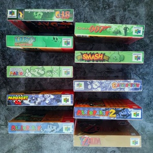 กล่องเกมส์ N64 รุ่นอเมริกาใหม่เอี่ยมแบบย้อนยุคสำหรับ Nintendo 64 ไม่มีเกมส์ในกล่อง - Product Image 3