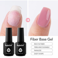 Base de vernis à ongles en gel UV modèle 300, 15 ml, certifiée HALAL et MSDS, multifonctionnelle, pour usage professionnel en salon de manucure, DIY gratuit