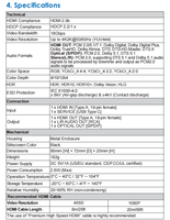 Extracteur audio HDMI 18Gbps avec mixage audio