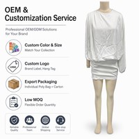 Robe mini moulante dos nu Y2K, couleur unie, imprimé numérique, respirante, lavable, tenue de club streetwear