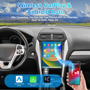 NaviHua สำหรับ Ford Explorer ปี 2011-2019 อุปกรณ์อัพเกรดรถยนต์ วิทยุติดรถยนต์ระบบ Android ขนาด 13.8 นิ้ว พร้อมระบบนำทาง GPS มัลติมีเดีย Carplay และชุดเครื่องเสียงอัตโนมัติ - Product Image 3