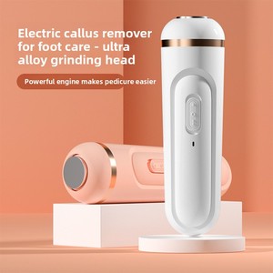 Lime électrique anti-callosités rechargeable pour les pieds, ponceuse à pédicure avec tête de meulage en alliage ultra-résistant, moteur puissant pour soins des pieds à domicile - Product Image 1
