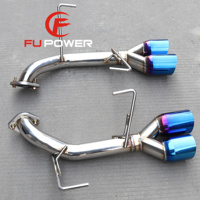 Silencieux arrière (Axleback) avec embouts quadruples pour Subaru WRX/STI 2015-2021 – Tuyau d'échappement