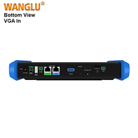 WANGLU OTDR 8 pouces, série MT8810, testeur IPC 8K, longueur d'onde et plage dynamique 1310/1550, entrée VGA 34/32 et entrée HDMI, test CVI, TVI, AHD