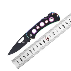 Sıcak satış Sanrenmu 7081BUI-SHX paslanmaz çelik 420 kolu katlanır bıçak butik bıçak taşınabilir açık kamp bıçağı