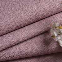 Cuir synthétique PU embossé grain de galet 1,3 mm d'épaisseur, imperméable, avec microfibre 6P pour meubles, chaussures, voitures, canapés, sacs H149Y