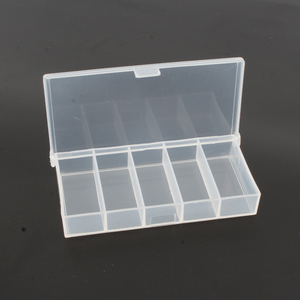 DN Hộp Đựng Đồ Câu Cá Bán Sỉ 9.7*4.7*1.5Cm Hộp Nhựa Mồi Nhỏ 5 Ngăn Hộp Đựng Mồi Câu Cá Năm Ô - Product Image 5