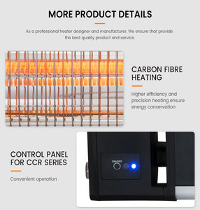 Máy Sưởi Sân Hiên Điện Hiệu Quả Nhất Gắn Tường Ngoài Trời Giá Trực Tiếp Từ Nhà Máy Bán Chạy - Product Image 6