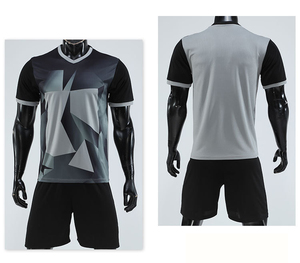 Kaos Olahraga Bernapas Cepat Kering Grosir, Celana Pendek Tim Pemain Sepak Bola Custom Ukuran XL Musim Panas - Product Image 6